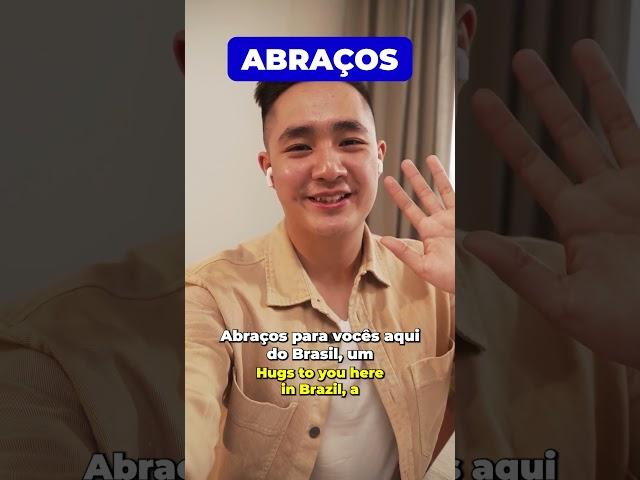 Não use "SAUDAÇÕES" em português! 