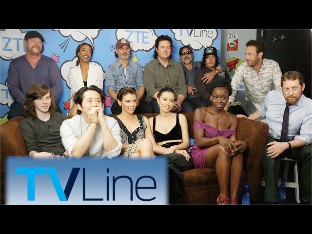 The Walking Dead Interview | TVLine Studio Presented by ZTE | Comic-Con 2016