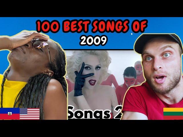 REACTION TO 100 BEST SONGS OF 2009 | FIRST TIME WATCHING