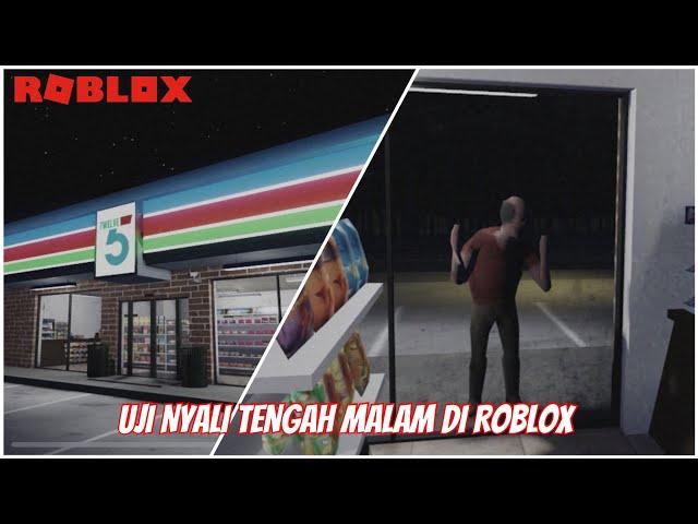 UJI NYALI DI MINIMARKET MENYERAMKAN | SHORT CREEPY STORIES ROBLOX