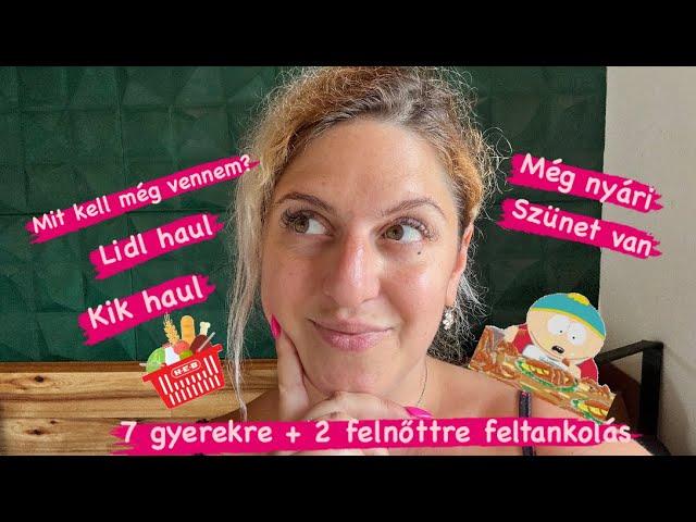 HÓKÖZEPI LIDL HAUL 7 GYEREKRE 2 FELNŐTTRE :: KIK Haul :: kórházi pizsi  stb.