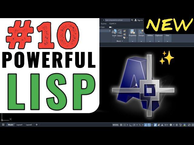 "10 Advanced AutoCAD LISP : Best CAD Tutorials"