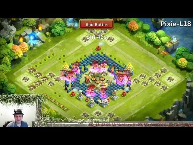 BKF666 Live Streaming Castle Clash On Youtube