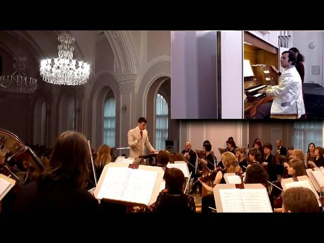 RUSSIAN PREMIERE! Charles Marie Widor. Symphonie g-moll for organ and orchestra. I. Allegro maestoso