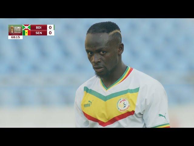 Sadio Mané Tonight with Senegal vs Burundi | 1080i HD