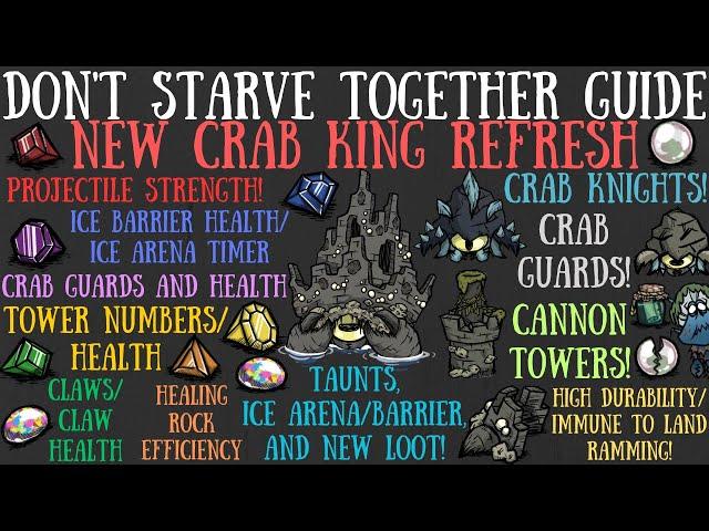 [BETA] [Pinned Comment] Crab King Refresh Update! - Don't Starve Together Guide