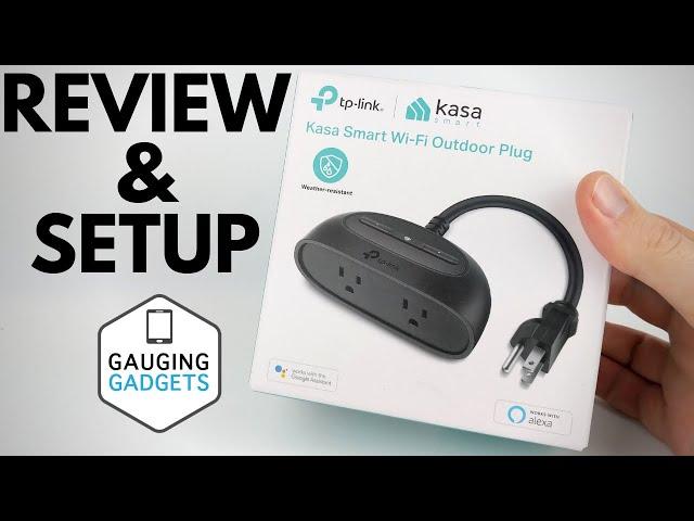 Kasa Outdoor Smart Plug Review & Setup - TP-Link KP400