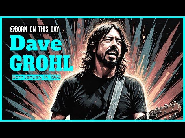 Dave Grohl's AMAZING Life Story Through AI Art | Born January 14