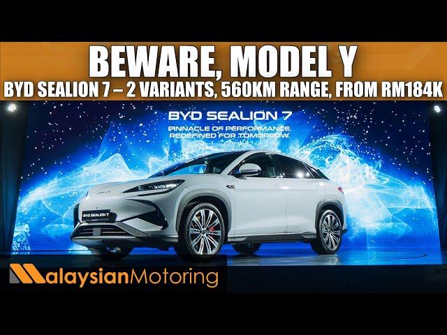 2024 BYD Sealion 7 Launched – 2 Variants, 530PS, RM184k | #NewsUpdate