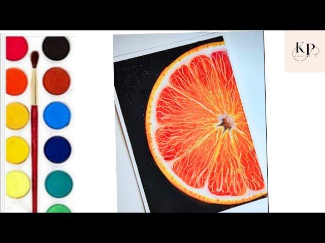 Basic oil Pastel Shading drawing for kids and Toddlers||learning drawing for kids.