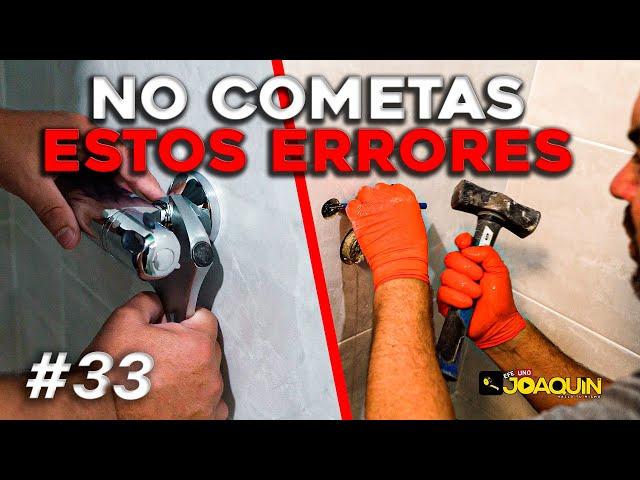 INSTALACIÓN DE GRIFOS Y LLAVES A ESCUADRA - NO COMETAS MIS ERRORES