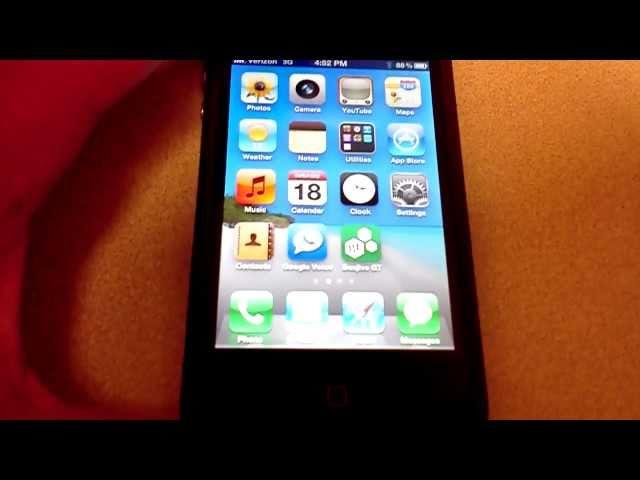Exclusive Video of iOS 5 on VZW iPhone