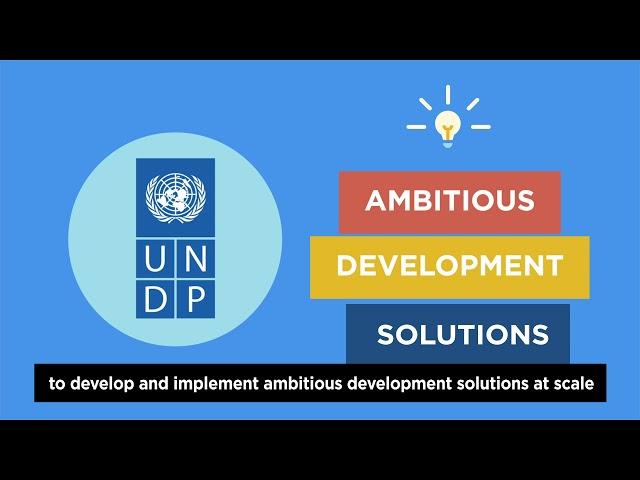 UNDP: Partnering with Governments to achieve the Sustainable Development Goals