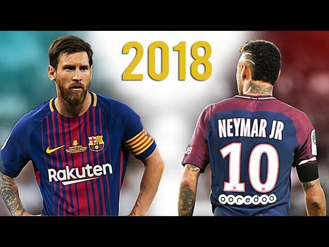 Messi VS Neymar Jr - Battle of 2018 | Skills & Goals | HD