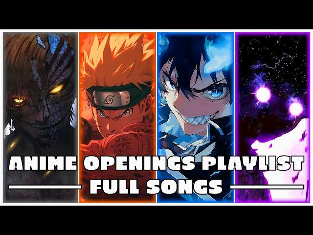 Best Anime Openings Playlist 1 | Full Songs