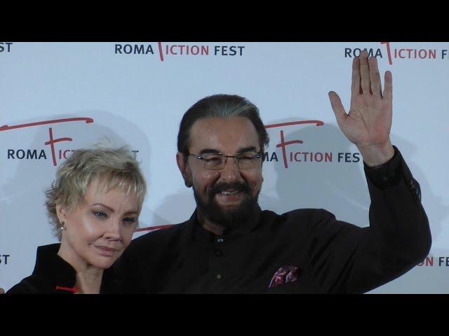 Kabir Bedi - Sandokan al Roma Fiction Fest