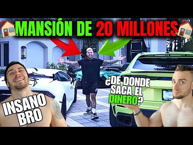 ASÍ ES LA MANSIÓN DE 20.000.000 $ DE LLADOS FITNESS *INSANO*