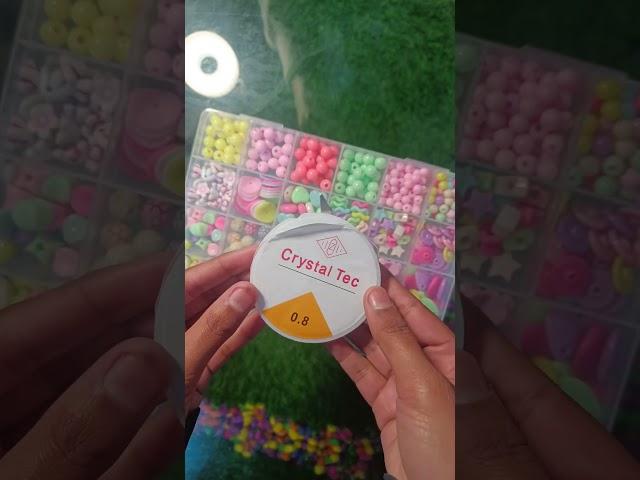 Affordable bracelet making kit from meesho  #craft #meesho #shorts