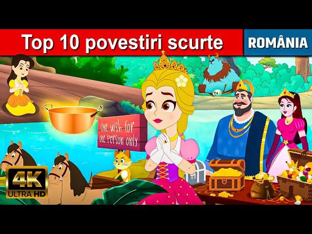 Top 10 povestiri scurte | Povesti Pentru Copii | Basme În Limba Română | Desene Animate