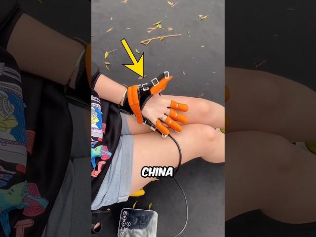 Robotic Glove Stroke Recovery #shorts