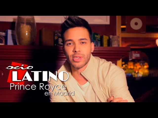 PRINCE ROYCE, Entrevista para OCIO LATINO,