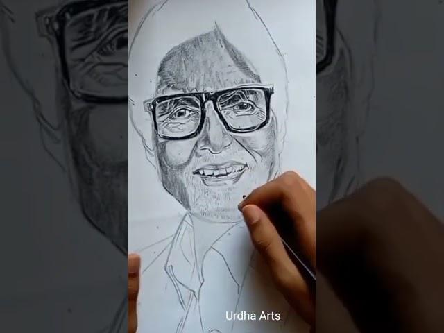 Amitabh Bachchan #Drawing #shorts