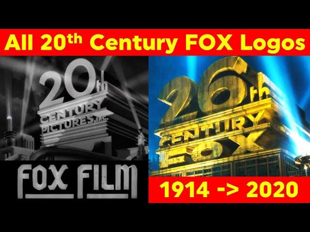 20th Century FOX ALL Intros (1914-2020) Fox Film to 20th Century Studios Before Name Change