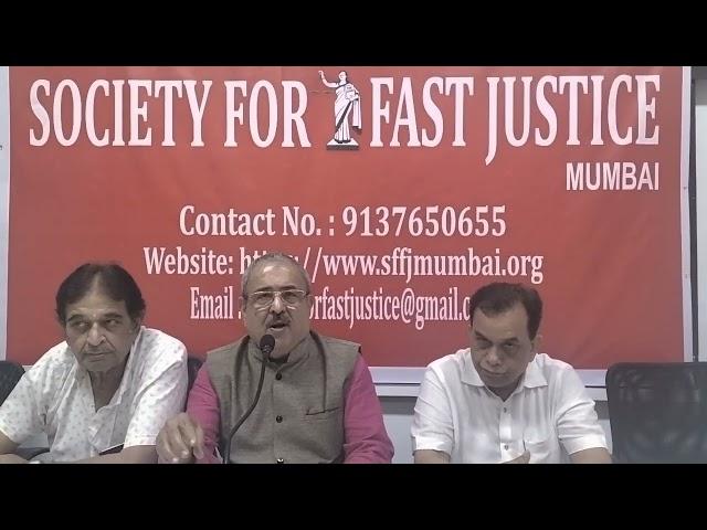 Rajendra J Thacker- President-SocietyForFastJustice l GrievancesOfPeopleAgainstBuilders @NEWS-VIEWS