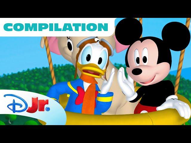 Mickey Mouse Clubhouse Best Donald Duck Full Episodes! | Compilation | @disneyjr