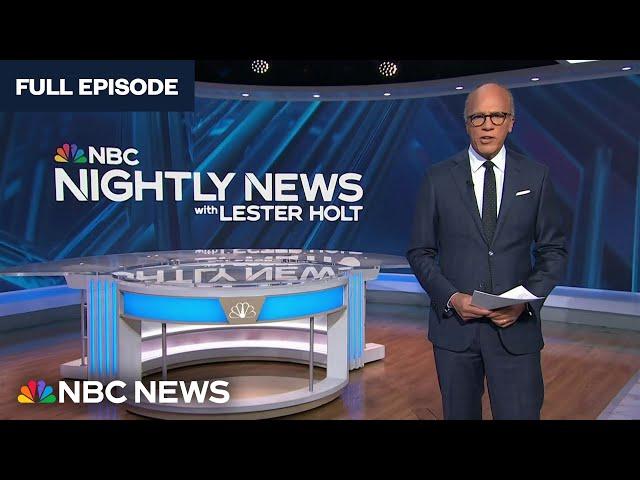 Nightly News Full Broadcast - Nov. 12