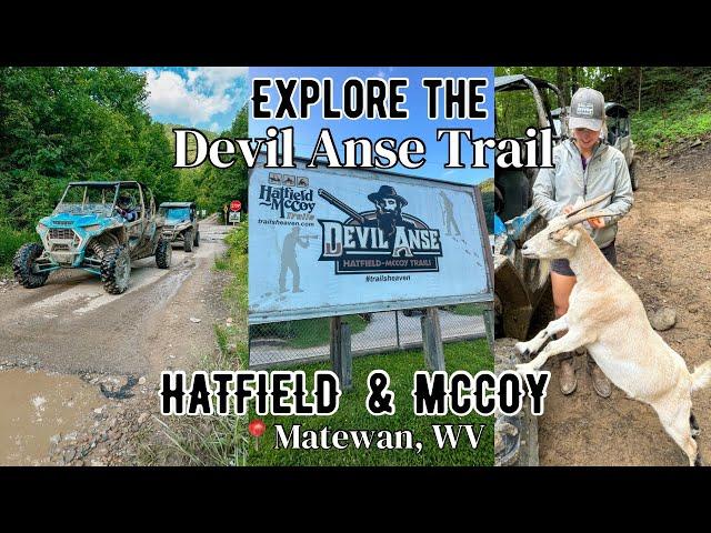 A Day Riding the Devil Anse Hatfield & McCoy Trail - Exploring the Town of Matewan WV