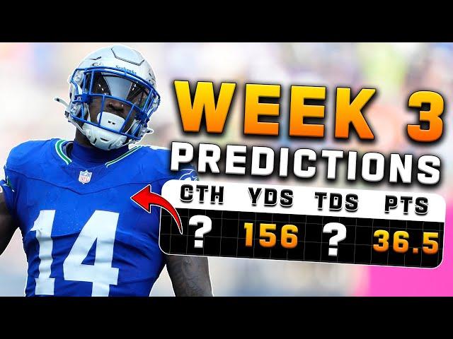 Who Will Be the Top SCORERS in WEEK 3? | 2024 Fantasy Football