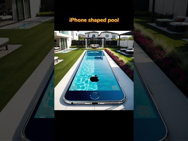 iPhone Shaped Pools  The Intersection of Innovation, Luxury, and Fun