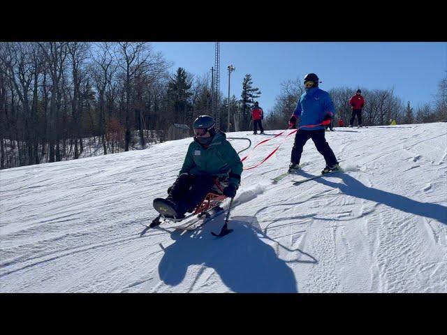 Sit Skiing with Canadian Adaptive Snowsports Edelweiss