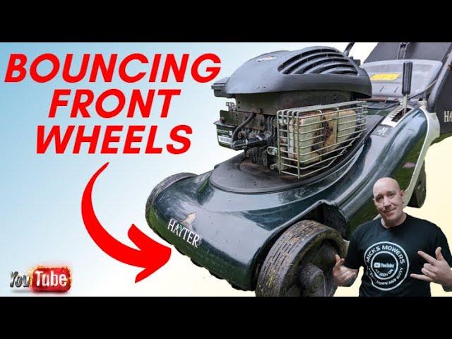 How to Fix a Hayter 41 Bouncing front wheels.