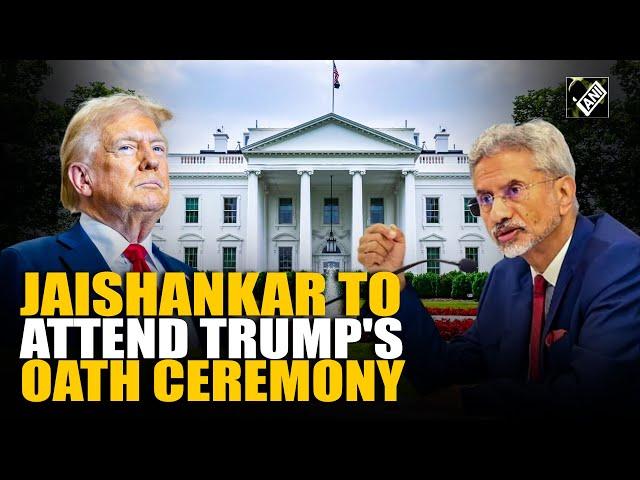 EAM Jaishankar to represent India at US President-elect Trump’s inauguration ceremony at White House