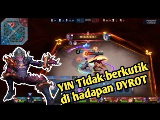 YIN tidak berkutik melawan DYROT | MOBILE LEGENDS |