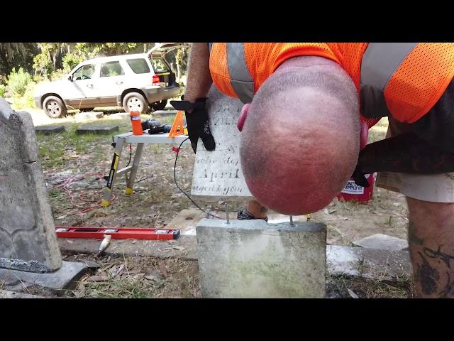 Gravestone Repair 9-25-19