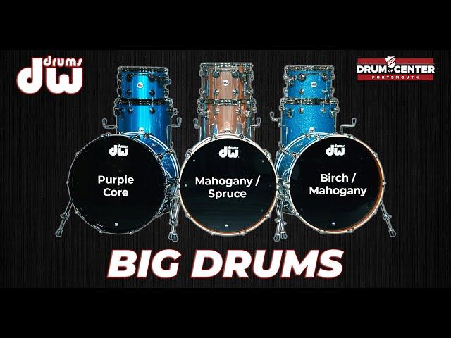 Big DW Drums | 3 Shell Types Compared!