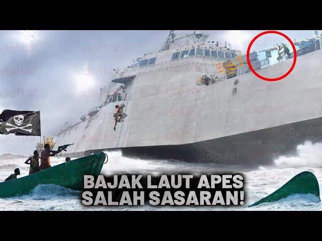 Dikira Kapal Nelayan Malah Kapal Militer! Aksi Perompak Somalia Salah Target, Lihat yang Terjadi...