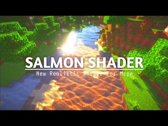 Top 1 Shader Mcpe 1.19.50 & 1.21 || SALMON SHADER - Realistic Shader & Support Render Dragon