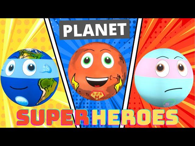 Super Planets: A Solar System Space Story for Kids