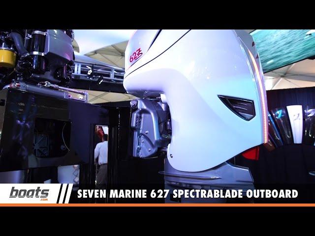 Seven Marine 627 SpectraBlade Outboard Engine: First Look Video