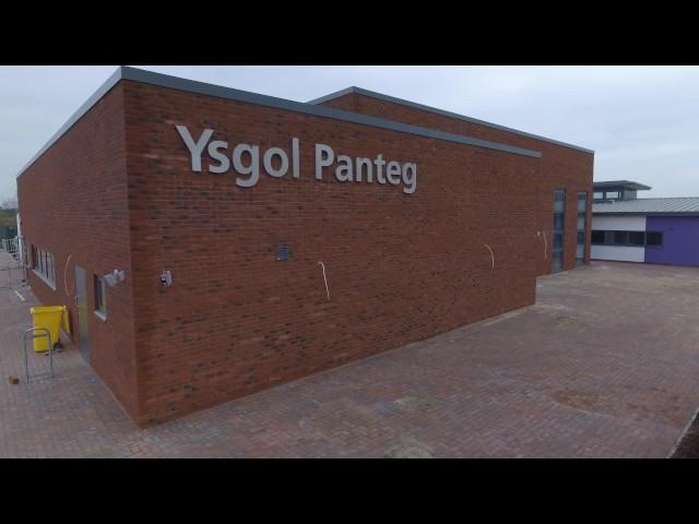 ysgol panteg drone pontypool build start to finish