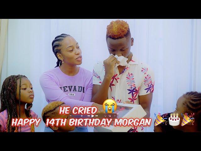 MY SON, MORGAN BAHATI GOT EMOTIONAL  AFTER HIS UNEXPECTED BIRTHDAY SURPRISE  || DIANA BAHATI