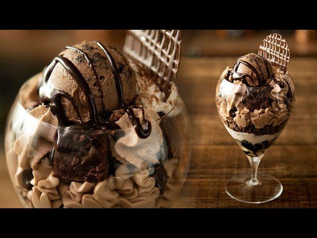 How To Make Chocolate Ice Cream Parfait