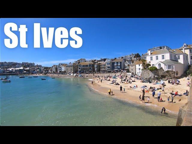 St Ives - Cornwall - England - 4K Virtual Walk