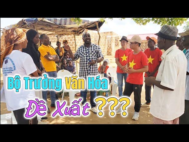 Huy Khánh Vlogs || Bộ Trưởng Văn Hóa Angola Đề Xuất Nhân Rộng Mô Hình Làng Việt Nam Trên Toàn Quốc