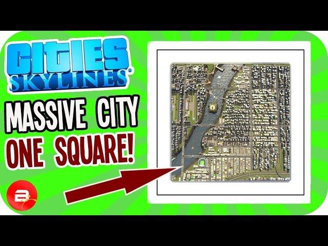 Perfect ONE TILE City! NO ESCAPE!! (Cities: Skylines ONE Square Challenge)