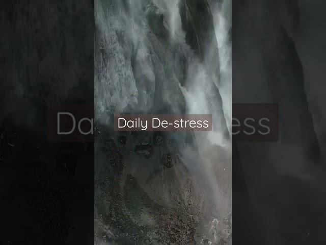 Daily De-stress | Sound of Breathtaking Waterfalls #argamon #am #shorts